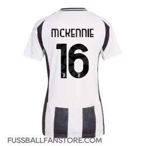 Juventus Weston McKennie #16 Replik Heimtrikot Damen 2024-25 Kurzarm